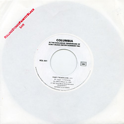 The Rolling Stones - Paint It, Black - Live - CBS ROL 001 • France discography: The CBS - SONY years [1986-1992]