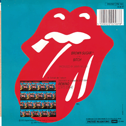 The Rolling Stones - Brown Sugar - 1984 • France discography: The RSR - EMI years [1978-1984]