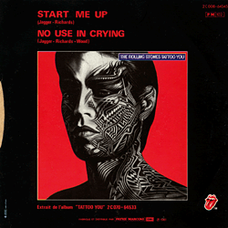 The Rolling Stones - Start Me Up • France discography: The RSR - EMI years [1978-1984]