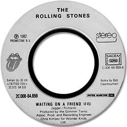 The Rolling Stones: Waiting On A Friend - France 1982