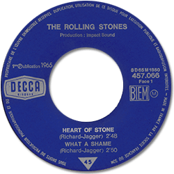 The Rolling Stones: Heart Of Stone - France 1965