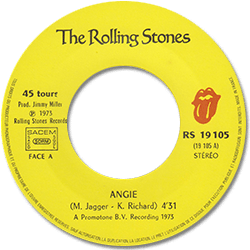 The Rolling Stones: Angie - France 1973