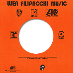 The Rolling Stones - WEA Filipacchi Music CS • France discography: The RSR - Warner years [1971-1977]
