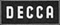 b&w boxed Decca logo