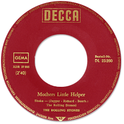The Rolling Stones - Mothers Little Helper • Germany discography: The 60's Decca singles
