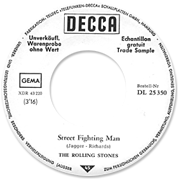 The Rolling Stones - Street Fighting Man • Germany discography: The 60's Decca singles