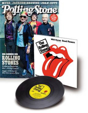German edition of Rolling Stone -  Wild Horses single