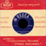 The Rolling Stones : As Tears Go By, 7" single from Greece - 1966