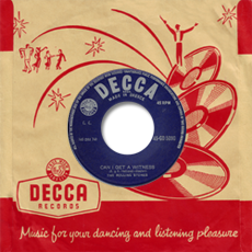 The Rolling Stones - Can I Get A Witness - Decca 45-GD 5090 • Greece discography: The Decca years [1964-1971]