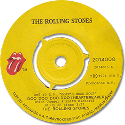 The Rolling Stones: Doo Doo Doo Doo Doo (Heartbreaker) - Greece 1974