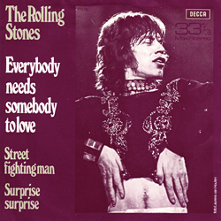 The Rolling Stones - Everybody Needs Somebody To Love - Dutch/UK EP back cover