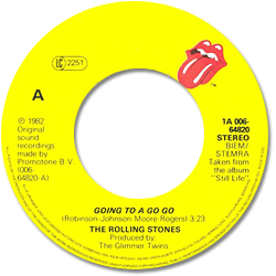 The Rolling Stones: Going To A Go Go (live) - Holland 1982