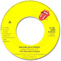 The Rolling Stones: Waiting On A Friend - Holland 1981