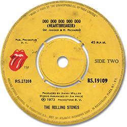 The Rolling Stones - Dancing With Mr. D. - Indian pressing