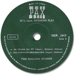 The Rolling Stones: As Tears Go By - Israel 1966