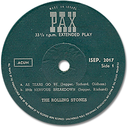 The Rolling Stones: As Tears Go By - Israel 1966