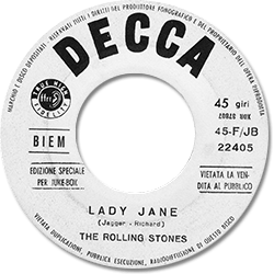The Rolling Stones: Lady Jane - Italy 1966