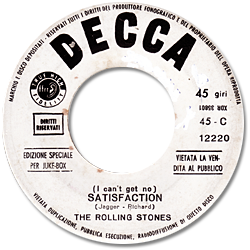 The Rolling Stones : Satisfaction - Italy 1965