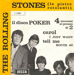 The Rolling Stones : Il Disco Poker - Italy 1964