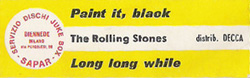 Rolling Stones jukebox strip, Italy