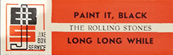 Rolling Stones jukebox strip, Italy Rolling Stones jukebox strip, Italy