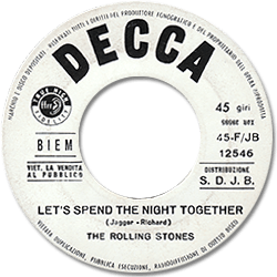 The Rolling Stones : Let's Spend The Night Together - Italy 1967