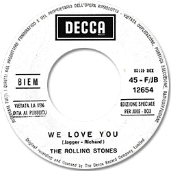 The Rolling Stones: We Love You - Italy 1967