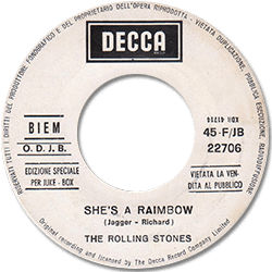 The Rolling Stones: She's A Rainbow - Italy 1967