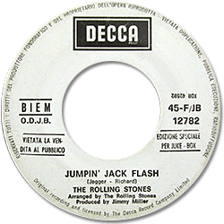 The Rolling Stones : Jumpin' Jack Flash - Italy 1968
