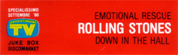 Rolling Stones jukebox strip, Italy