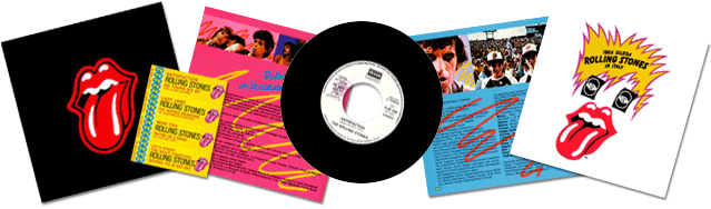 The Rolling Stones - Rolling Stones promo Italian single box set - detail • Italy discography: Decca promo-only singles