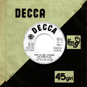 The Rolling Stones - Con Le Mie Lacrime - promo • Italy discography: Decca promo-only singles