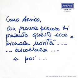 The Rolling Stones - Con Le Mie Lacrime • Italy discography: Decca promo-only singles