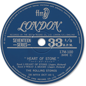 The Rolling Stones - Heart Of Stone - 17M100 - London EPs - 17M series, Japan discography