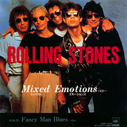 The Rolling Stones - Mixed Emotions - SONY XDSP 93115 • Japan discography: The CBS - SONY years [1986-1992]