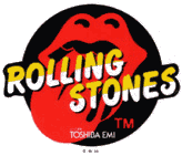 The Rolling Stones - Toshiba sticker - The RSR - EMI years [1978-1984], Japan discography