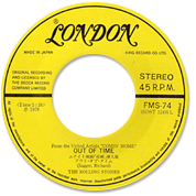 The Rolling Stones - Out Of Time - London FMS 74 - London  - FMS series [1978], Japan discography