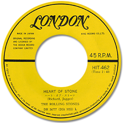 The Rolling Stones: Heart Of Stone - Japan 1968