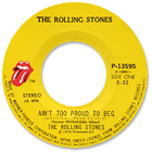 The Rolling Stones - Ain't Too Proud To Beg - P1359 • Japan discography: The RSR - Pioneer years [1971-1977]