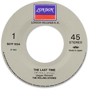 The Rolling Stones - The Last Time - London S07P 1034 - London  - S07P series [1983], Japan discography