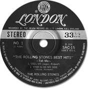 The Rolling Stones - Tell Me - London SAC 15 - London EPs - SAC series [1976], Japan discography