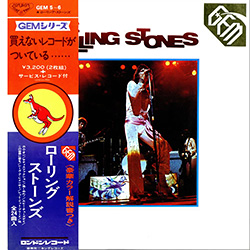 The Rolling Stones - GEM5-6 compilation LPs - London - Special issues, Japan discography