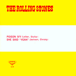 The Rolling Stones - Poison Ivy single - London Q28 cover - Japan  bonus of the 2 LPs set GEM 119-120