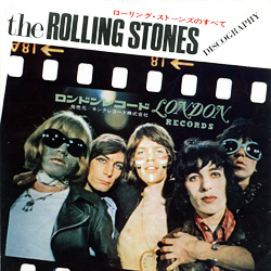 The Rolling Stones - 7" x 7"  London catalogue, circa 1968 - London TOP series [1966-1975], Japan discography