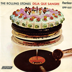 The Rolling Stones - Let It Bleed - London EPP 1233 • Mexico discography: London EPs