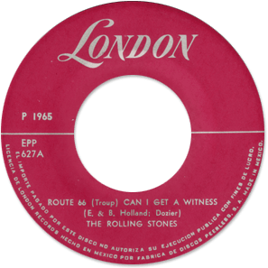 The Rolling Stones - Route 66 - London EPP 643 • Mexico discography: London EPs