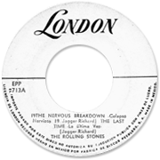 The Rolling Stones - 19th Nervous Breakdown - London EPP 713 - white promo labels • Mexico discography: London EPs