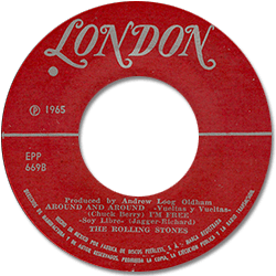 The Rolling Stones - Get Off Of My Cloud - London EPP 669 • Mexico discography: London EPs