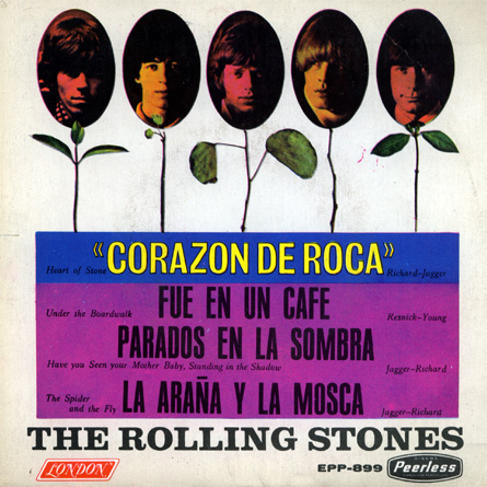 The Rolling Stones - Heart Of Stone - London EPP 899 • Mexico discography: London EPs