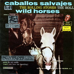 The Rolling Stones - Can't You Hear Me Knocking - Polydor 2208002 - back cover • Mexico discography: The RSR - Warner years [1971-1977]
